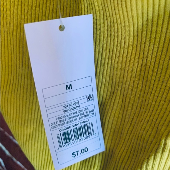 Yellow spaghetti strap top - Picture 2 of 3